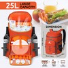 Backpack Cooler, 36 Cans Insulated Cooler Backpack Multifunctional Waterproof Leak