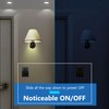 LIDER Combination Dual Dimmer Light Switch Control, 2 Sliding Light