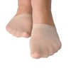 Yilanmy Toe Topper Socks Women 6 Pairs, No Show Liner
