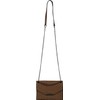 styleBREAKER Women's Shoulder Bag with Decorative Stitching and Chain Shoulder