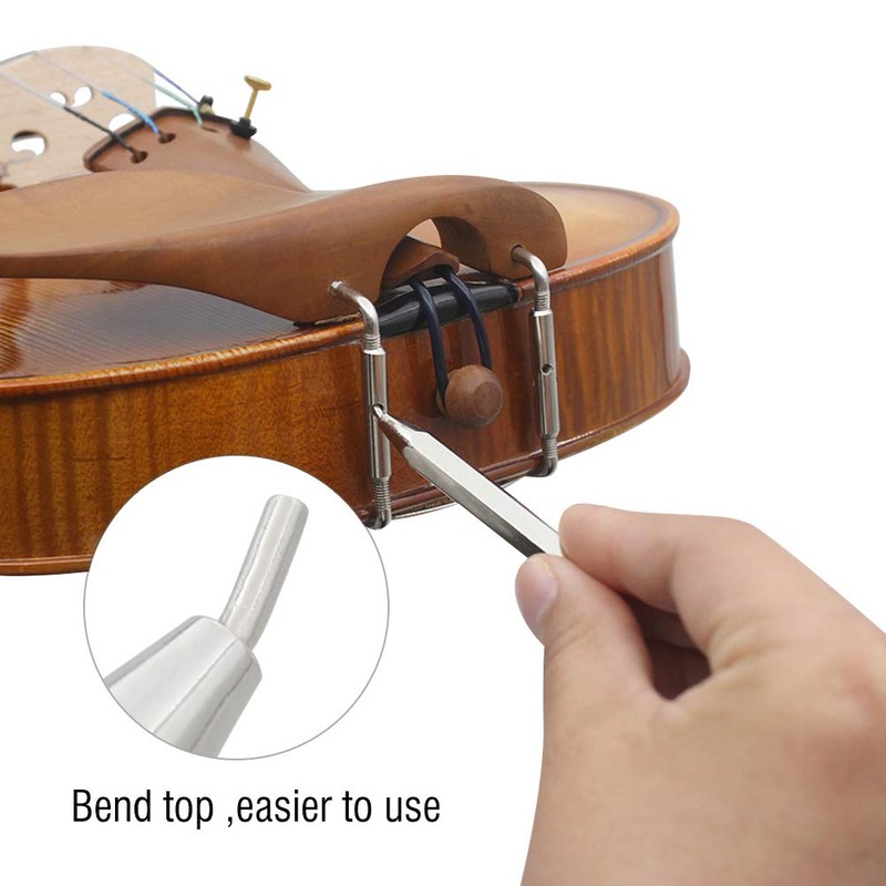 Violin Screwdriver, 65mm Steel Screwdriver Violin Chinrest Screw Wrench Musical