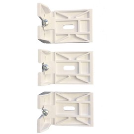 3 Hunter Douglas Duette Brackets (For Stanard Pull cord 3/4" Honeycomb Duette Shades)