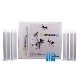 Syngenta -Optigard Ant Gel 4 Tips, 4 plungers, 4 Tubes