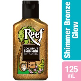 Reef Coconut Shimmer Sun Tan Oil SPF 15+ 125mL
