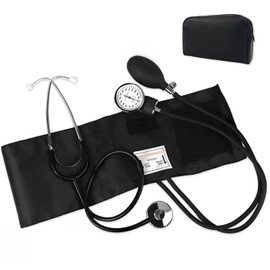 Manuelle Blutdruckmanschette mit Stethoskop,