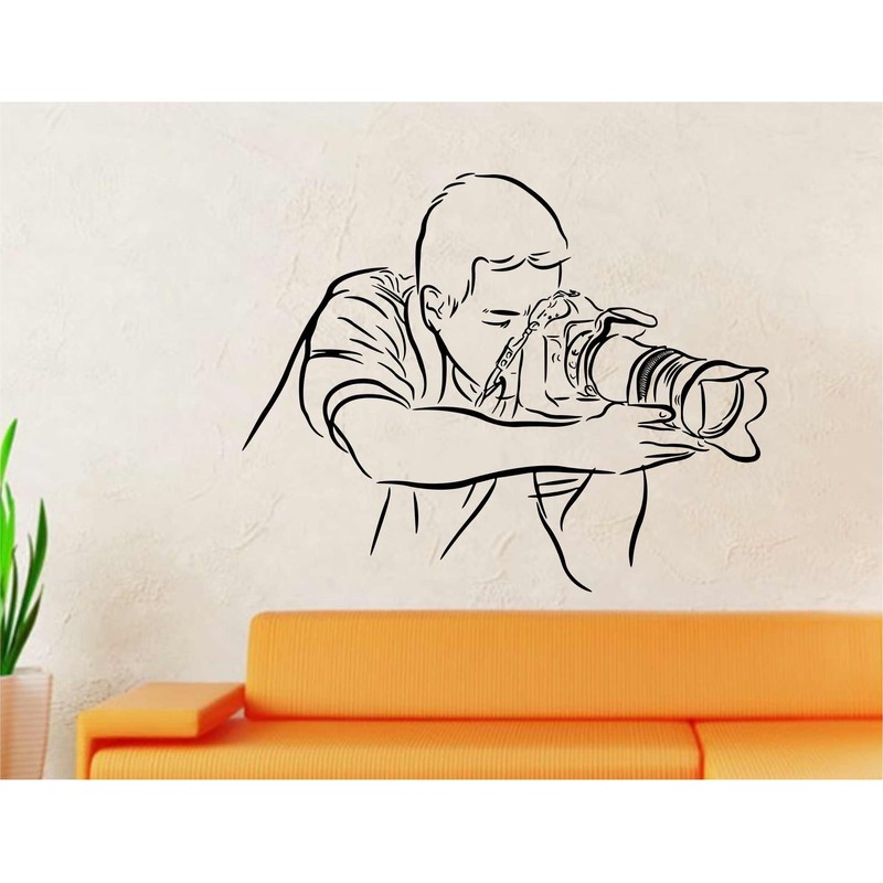 Heaven Decors Vinyl Photo Shoot Wall Sticker, 29.13 x 0.39