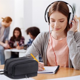 HuaMuDM Pencil Case Girls Teenagers, Large Capacity Pencil Case, Durable Pencil Case, c, duffel bag