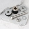 ECSiNG Motorcycle Docking Hardware Kit Compatible with Har-ley Softail 1984-2017