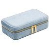 COWFEX Velvet Multiple Ring Box Jewelry Organizer Display Tray with