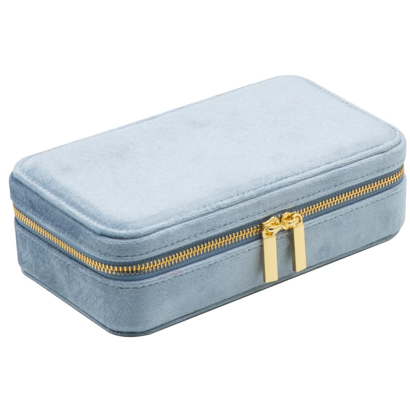 COWFEX Velvet Multiple Ring Box Jewelry Organizer Display Tray with