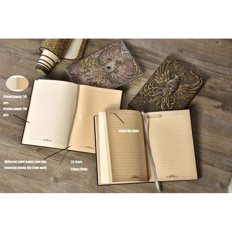 YHH 3D Diary, Notebook, Beautiful Gift