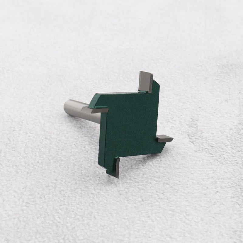 Create idea 4-Wing Spoilboard Surfacing Router Bit 1/4'' Shank T-Type