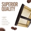 Reusable 4-5 Cup Basket Coffee Filter Fits Mr. Coffee, Cuisinart,