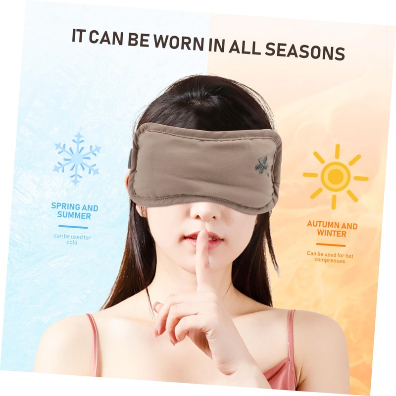 Outanaya Weighted Eye Mask Light Blocking Blindfold for Sleep Eye