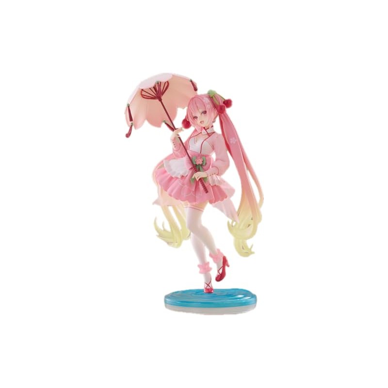 Thunder Tech Sakura Miku AMP＋ Figure ~ Sakura Dress ver.