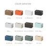 ideaco Compact Tissue Case, Soil, Wall Mounted, Screw and Magnet