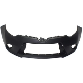 Garage-Pro Front Bumper Cover Primed Compatible with 2014-2016 Toyota Corolla CE L LE LE ECO - CAPA