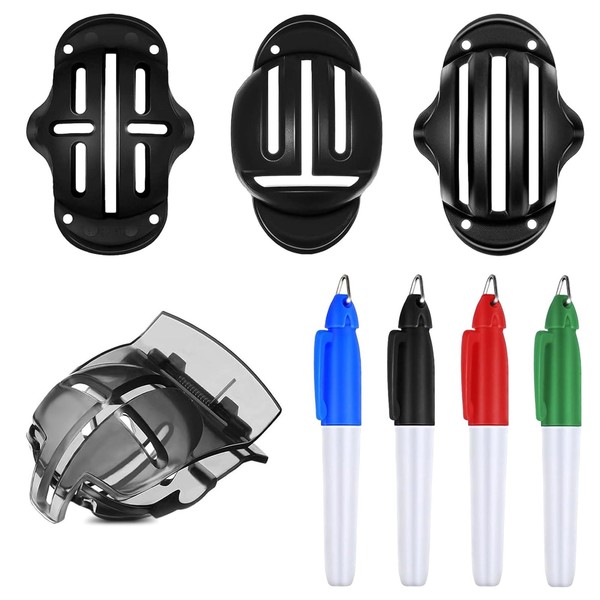 Golf Ball Line Marker Tool, 4 Pcs Golf Ball Line