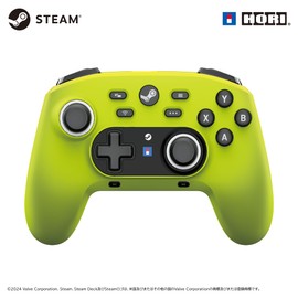 ワイヤレスホリパッド for Steam (ネオンイエロー)
