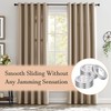 20 Pcs Curtain Eyelet Rings 42mm Inner Diameter, Plastic Curtain