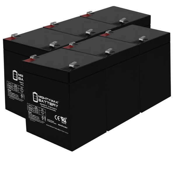 Mighty Max Battery ML5-12 - 12V 5AH UPS Battery for
