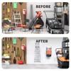 TORACK Garage Hooks Tool Organizer, 4 Pack Heavy Duty Steel