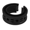 X AUTOHAUX 2pcs Black Car Coil Spring Buffer Rubber Buffer
