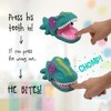 Snappy Dinosaur Dentist Classic Bite Finger Game Dino Toy Funny