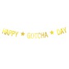 Etaredkj Happy Gotcha Day Banner, Pet Adoption Party Decorations Supplies,