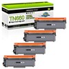 greencycle TN660 Black Toner Cartridges Replacement Compatible for Brother TN-660