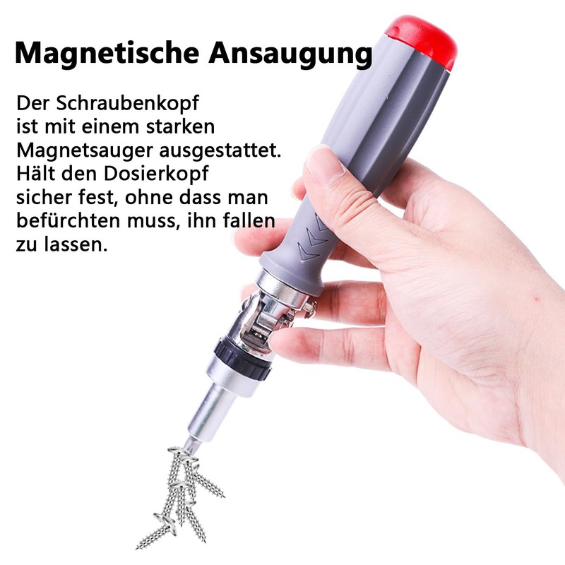 ANBOO Ratchet Screwdriver 10-in-1 Multibit Screwdriver Multitool Angle Adjustable Screwdriver