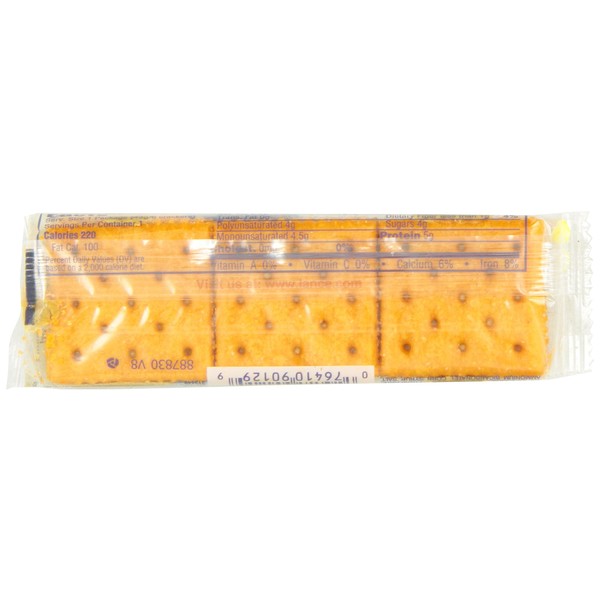 Lance Toast Chee Peanut Butter Crackers, 40Count