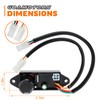 GoaMotors TJ113-2009-1 Generator Ignition Ignitor Module Upgraded BR7ES Spark Plug