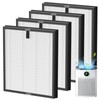 4-Pack HAP603 Replacement Filter Compatible With ECOSELF HAP603 & HAP603WF