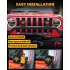 Auxbeam 3" LED Pod Light Covers, PC Lens Offroad Protective