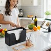 Pollock Paper Towel Dispenser with Lid,Wall Mount or Countertop