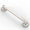 Asidrama 10 Pack 5 Inch Brushed Satin Nickel Kitchen Cabinet