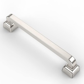 Asidrama 10 Pack 5 Inch Brushed Satin Nickel Kitchen Cabinet Handles, Cabinet Pulls Kitchen Cabinet Hardware for Cupboard Drawer Pulls Dresser Handles