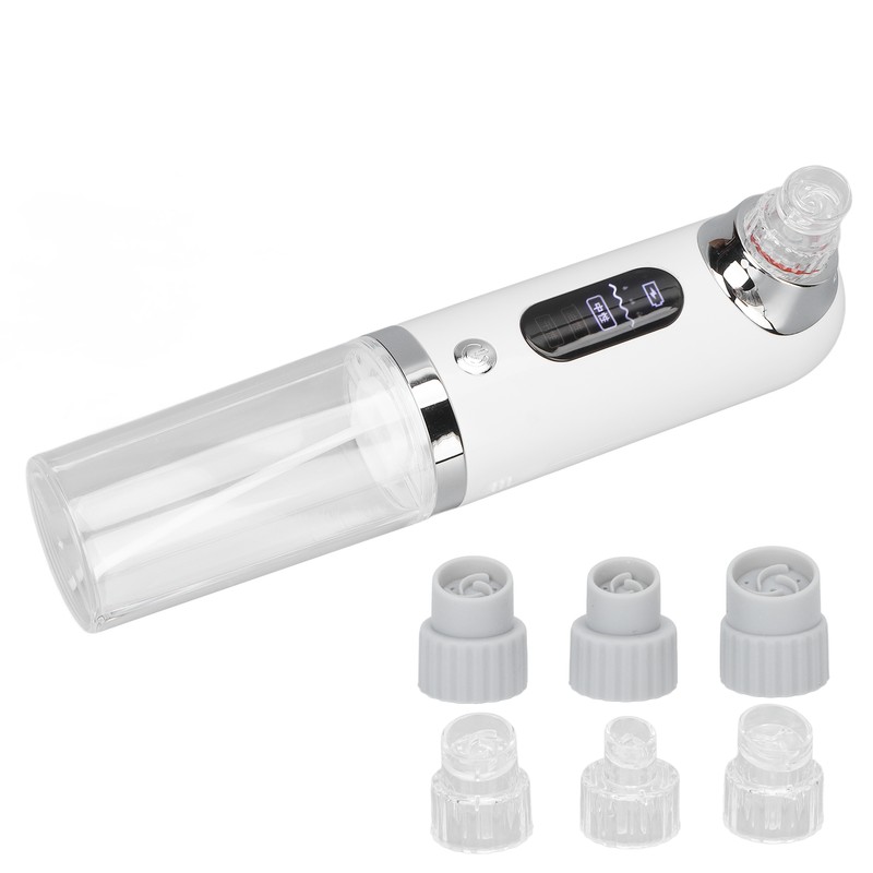 Electric Blackhead Vacuum Machine 3 Gears Blue Purple Light Pores