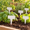 Waterproof T-Shaped Plant Labels for Garden Organization – Reusable PVC
