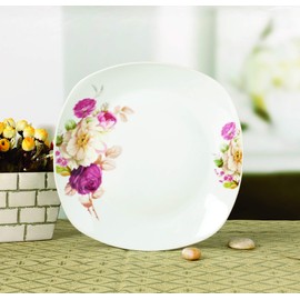 Lorren Home Trends LH427 Dinner Sets for gatherings, One Size, Pink