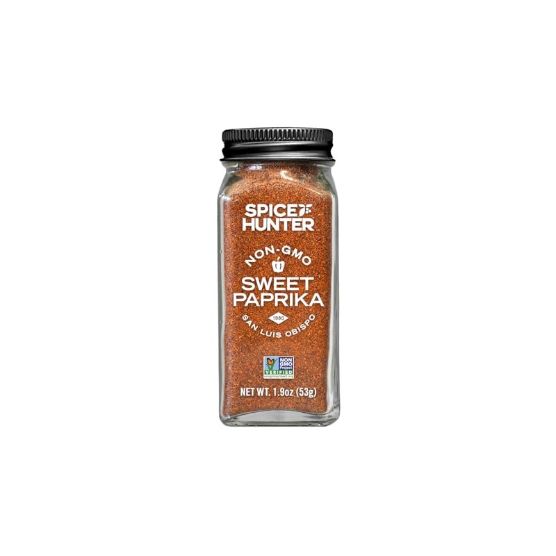 The Spice Hunter Paprika, Sweet, Ground, 1.9-Ounce Jar