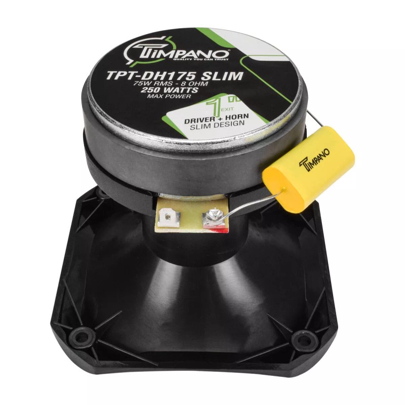 TIMPANO AUDIO (2) TIMPANO TPT-DH175 SLIM 500W 8 OHM 1"
