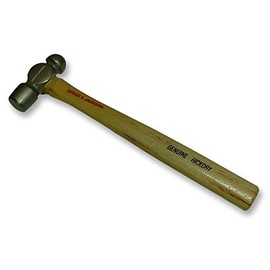 8Oz Ball Pein Hammer, Handle Type Hickory, Head Material Steel, Weight 8Oz, Hammer Type Ball Pein