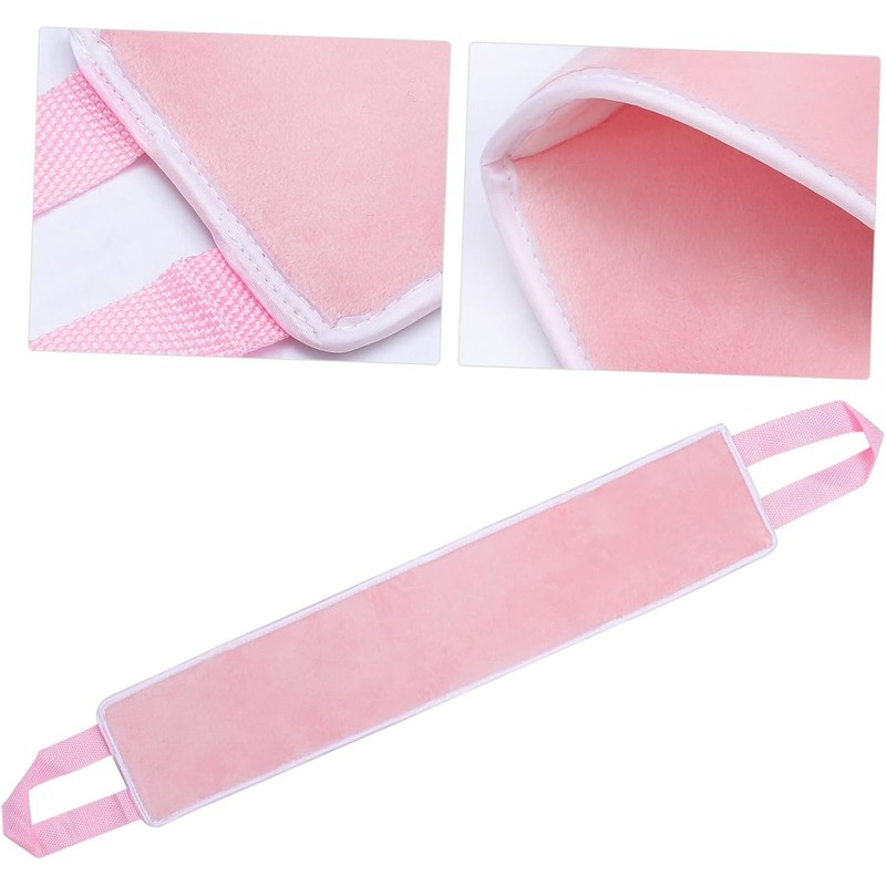 SEWACC Aplicador de Loción Espalda Fibra Rosa para Bronceado Uniforme