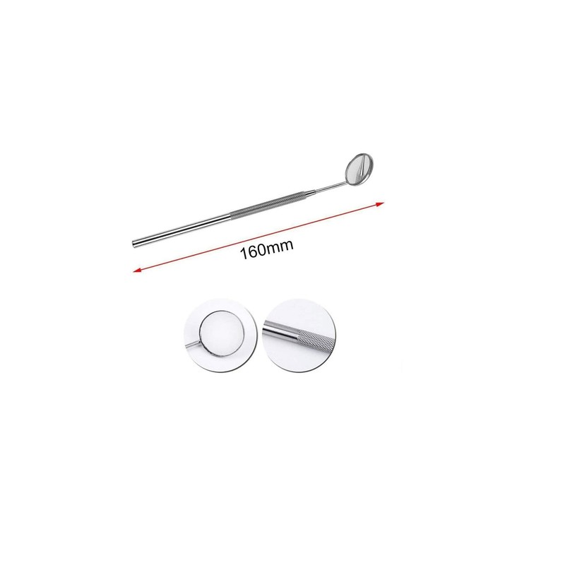 Stainless Steel Dentist Dental Tools Mouth Inspection Examination Dental Mouth