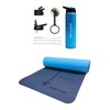 BodyForge Yoga Mat Thick Exercise Mat Thick 8mm TPE Eco-Friendly