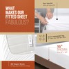 TEXAS LINEN CO. Luxury Egyptian Cotton King Size Sheet Set