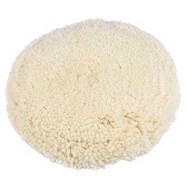 FUNOMOCYA Wool Polishing Pad Wheel for Auto Polishers Soft Buffing Pad for Durable Light Yellow Wool Buffing Wheel for Precision Finishing