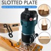 Wood Router Slotting Bracket 5 To 56mm Adjustable Base Trimmer